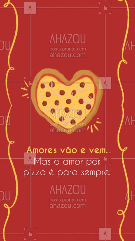 posts, legendas e frases de pizzaria para whatsapp, instagram e facebook: Não tem nada melhor para coração partido como um pela fatia de pizza. #ahazoutaste #pizza  #pizzalife  #pizzalovers  #pizzaria 