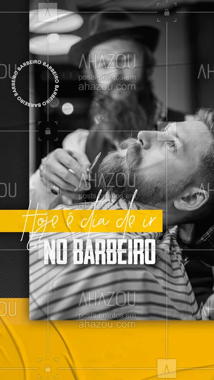 posts, legendas e frases de barbearia para whatsapp, instagram e facebook: Hoje é dia de deixar o visual alinhado! ?
Nossa agenda está aberta e temos horários disponíveis até às (horário) horas ??
#AhazouBeauty  #barberShop #barber #barbeirosbrasil #barbeiro