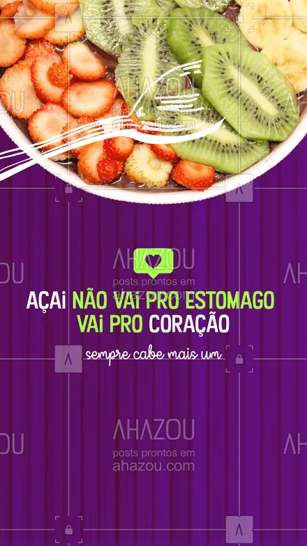 posts, legendas e frases de gelados & açaiteria para whatsapp, instagram e facebook: Açaí com granola, com leite ninho, com morango, com banana, com kiwi e o xarope de guaraná... PARA COMEÇAR! ? ??? #ahazoutaste #gastronomia #acai #acaicomleiteninho #leiteninho #ninho #morango #banana #kiwi #fruta #gelado #gelato #granola #delivery 