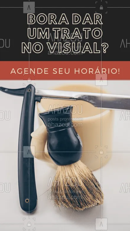 posts, legendas e frases de barbearia para whatsapp, instagram e facebook: Entre em contato agora mesmo! ? #barbearia #ahazou #barber #agende