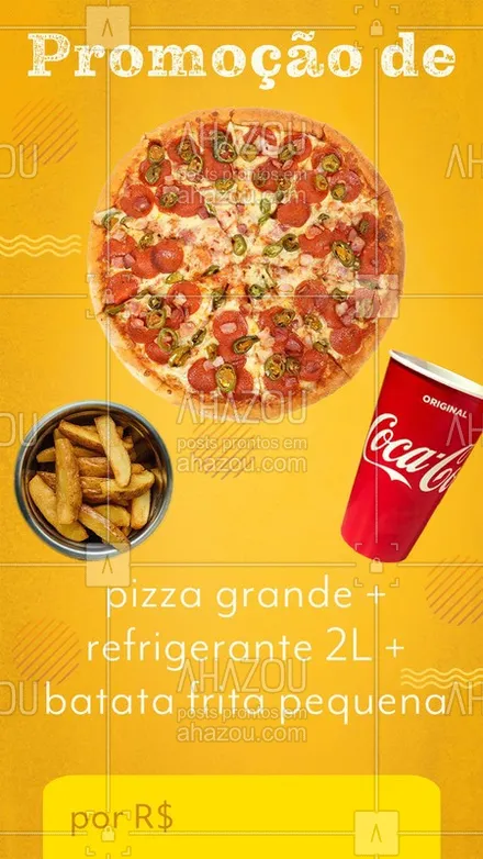 posts, legendas e frases de pizzaria para whatsapp, instagram e facebook: Marca os amigos que vão dividir com você essa promoção. ??? #gastronomia #ahazoutaste #pizza #promocao