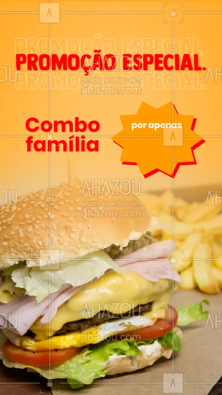 posts, legendas e frases de hamburguer para whatsapp, instagram e facebook: Família reunida + hambúrguer é igual à perfeição. Então aproveite que está todo mundo reunido e peça esse combo super especial que preparamos para você curtir todo o nosso sabor com quem mais ama. #burger #burgerlovers #hamburgueria #hamburgueriaartesanal #ahazoutaste #sabor #opções #qualidade #cardápio #combo #combofamilia #promoção
