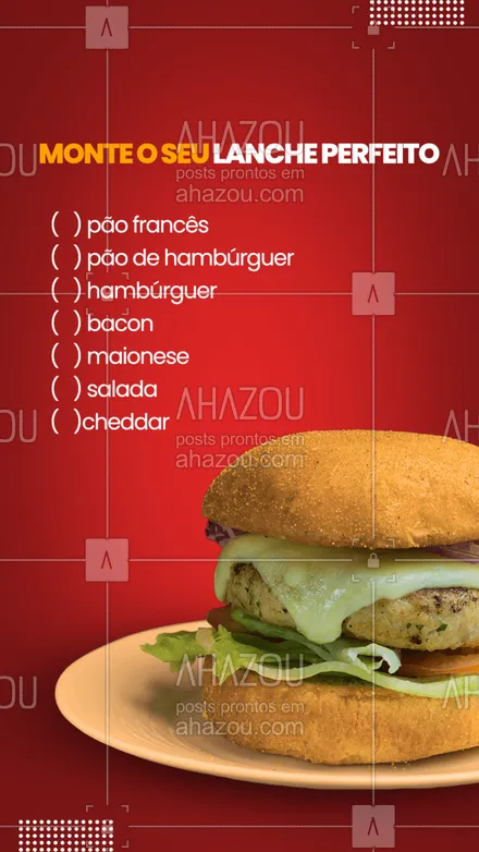 posts, legendas e frases de hamburguer para whatsapp, instagram e facebook: E aí, quais seriam as suas escolhas, conta aqui pra gente. ⬇️ 🍔#enquete #ahazoutaste#hamburguer #artesanal #burger