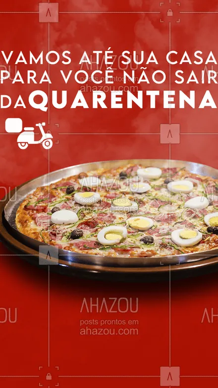 posts, legendas e frases de pizzaria para whatsapp, instagram e facebook: Você em segurança e de barriga cheia. ?

#Pizza #delivery #quarentena #ahazou