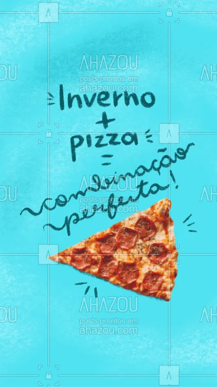 posts, legendas e frases de pizzaria para whatsapp, instagram e facebook: Pizza quentinha para espantar o frio! Peça já a sua! ?
#ahazoutaste #outono #inverno  #pizzaria #pizza #pizzalife #pizzalovers