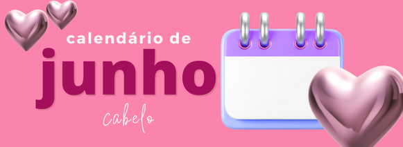 icone do editorial calendário de conteúdo para salões de cabelo junho de oportunidades e engajamento